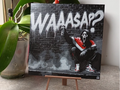 Ghostface Waaasap layered 3D wall art panel