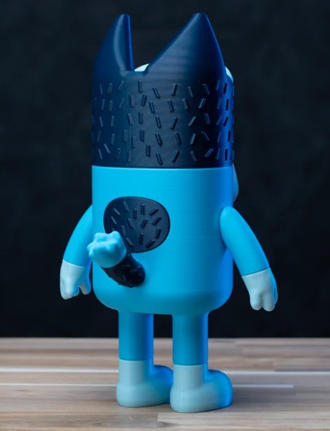 Bluey Heeler Family Model Kits