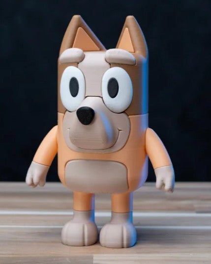Bluey Heeler Family Model Kits