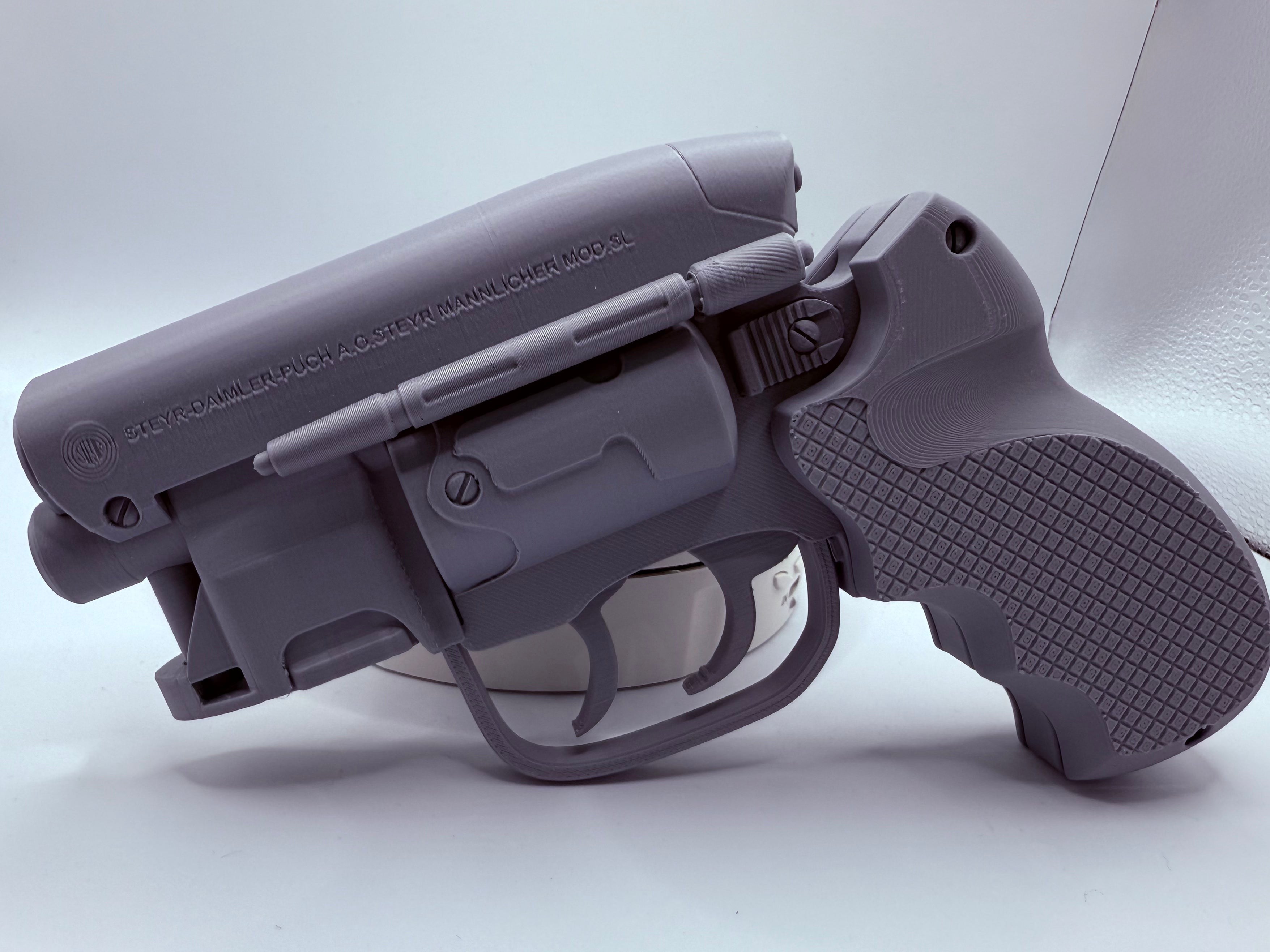 Blade Runner Snub Nose Blaster 3D printed prop model kit