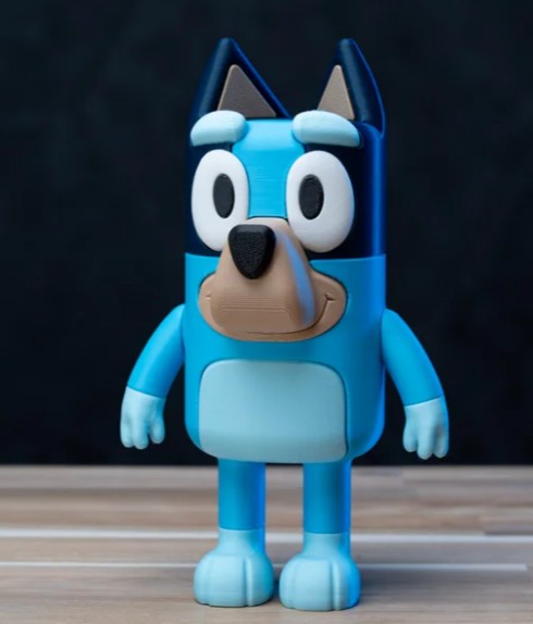 Bluey Heeler Family Model Kits