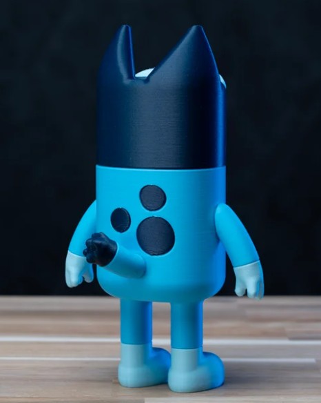 Bluey Heeler Family Model Kits
