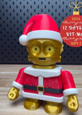 Stämmiger C3P0 im Weihnachtsmannkostüm