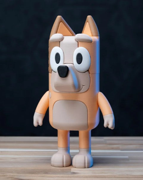 Bluey Heeler Family Model Kits