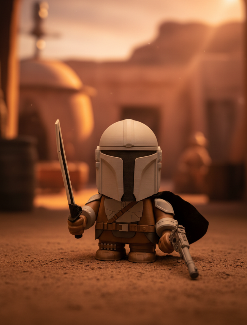 Chunky Mandalorian