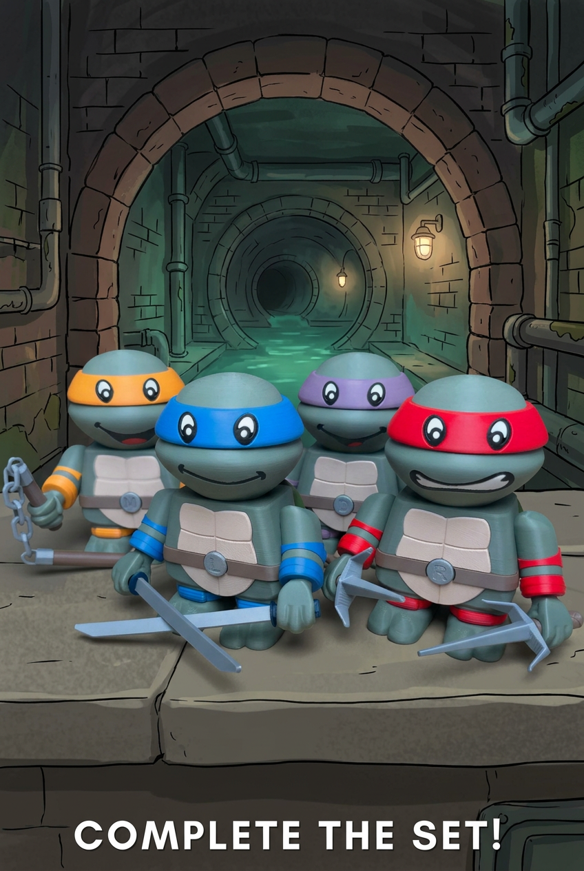 Complete turtle crew