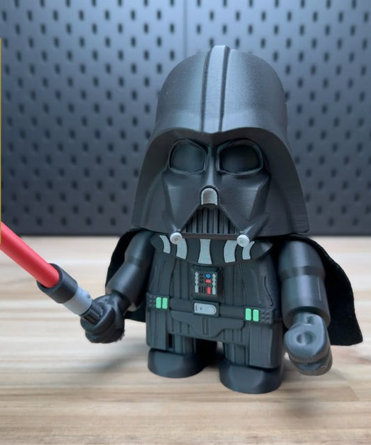 Chunky Darth Vader Model Kit - Star Wars Inspired Toy