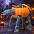Full view with wrapped Halloween sweets