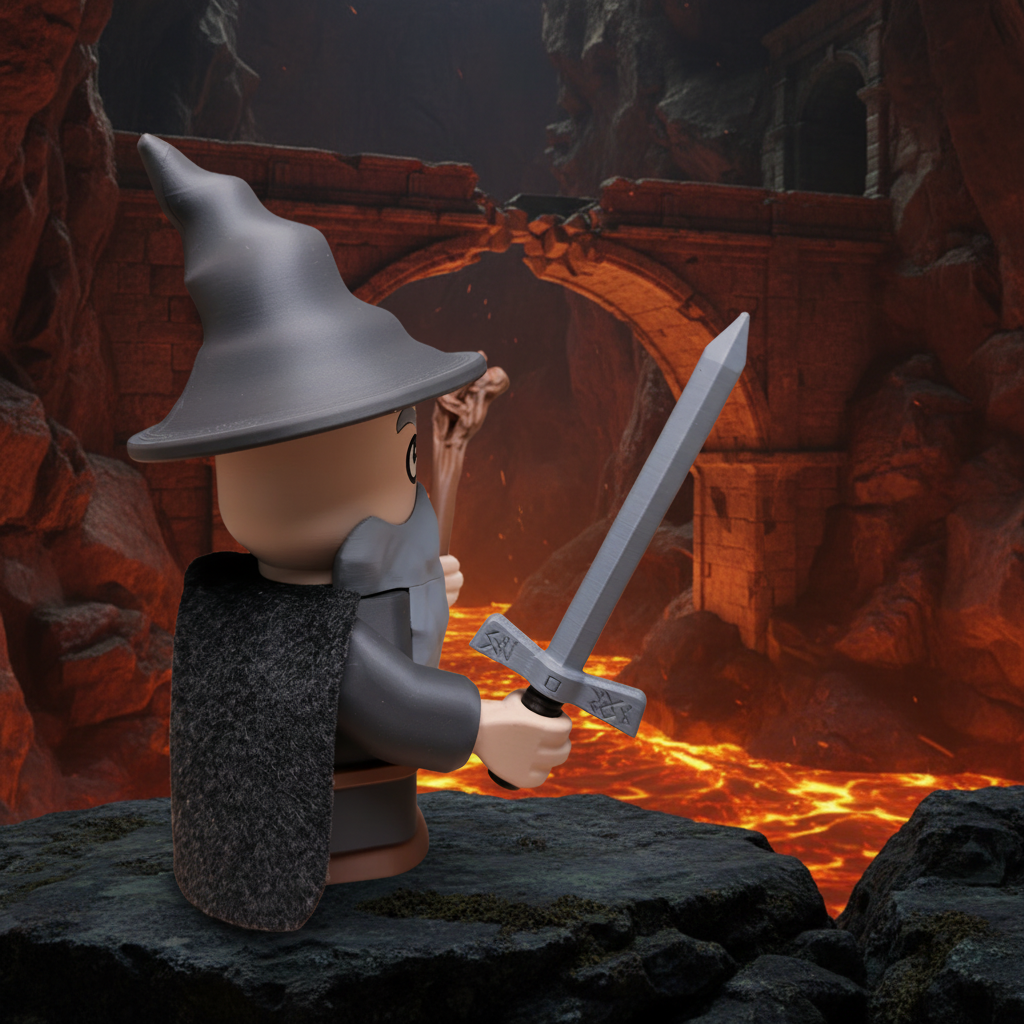 Gandalf Image 4 – Moria Stone