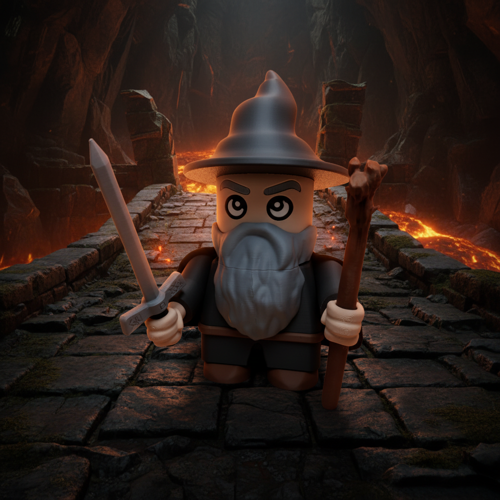 Gandalf – Moria Stone Base