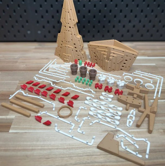 Gingerbread Star Destroyer kit
