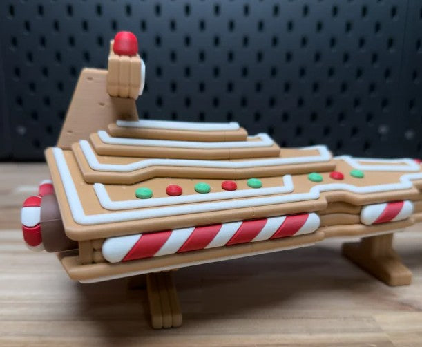 Gingerbread Star Destroyer kit