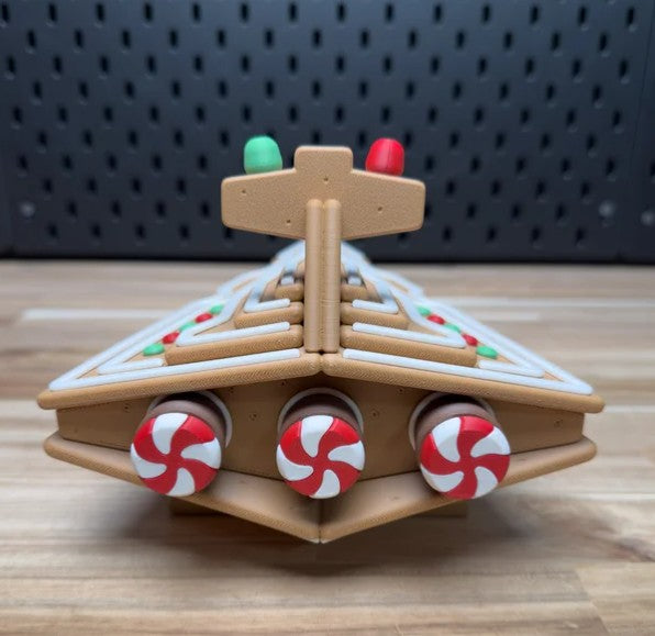 Gingerbread Star Destroyer kit