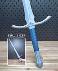 LOTR prop kits Swords, 3D printed prop, additional detail view