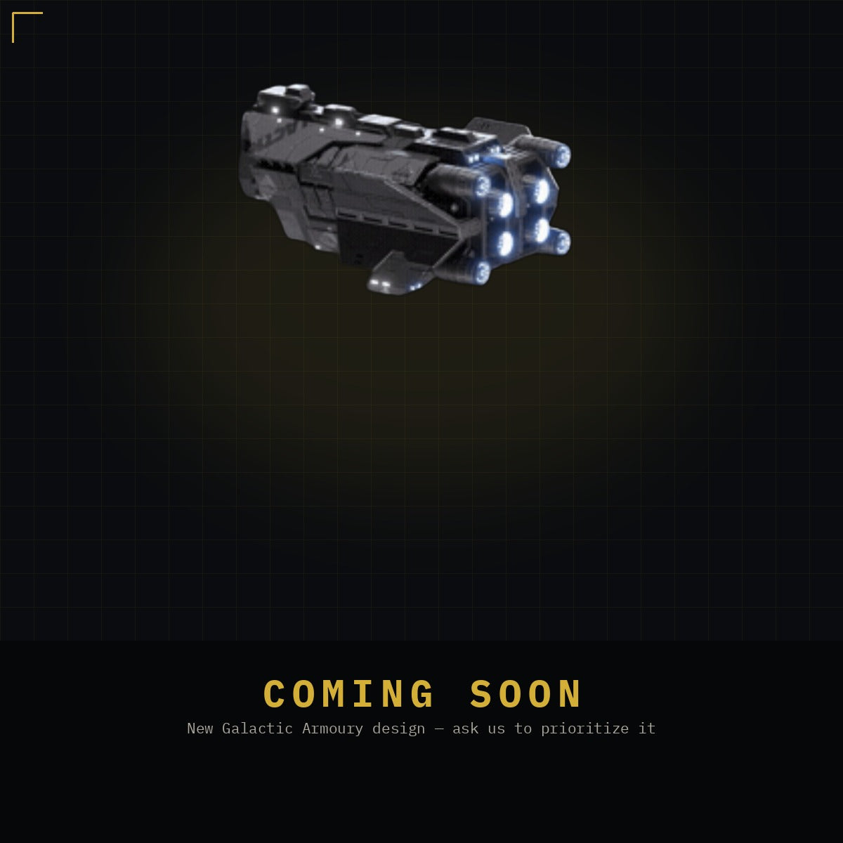 Coming soon — Halberd Class Light Destroyer, a new Galactic Armoury design