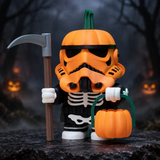Halloween backdrop for front-view Stormtrooper