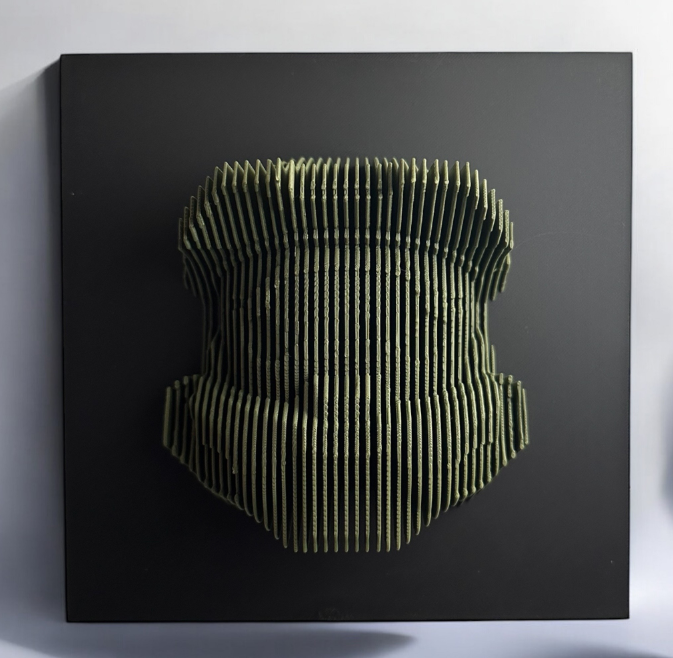 Sectional 3D Artwork - Master Chief