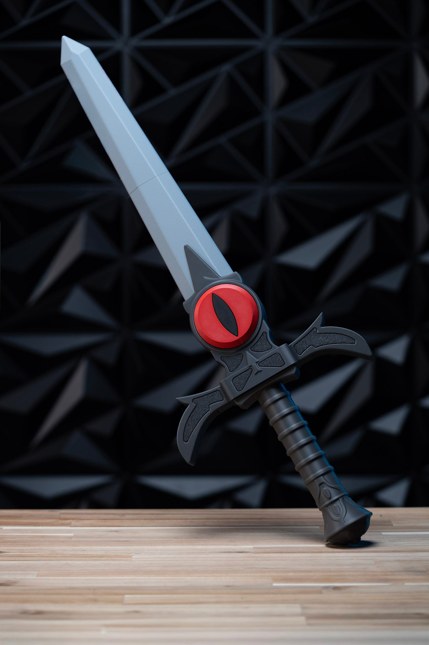 Sword of Omens Dagger cosplay prop, 3D printed, front view