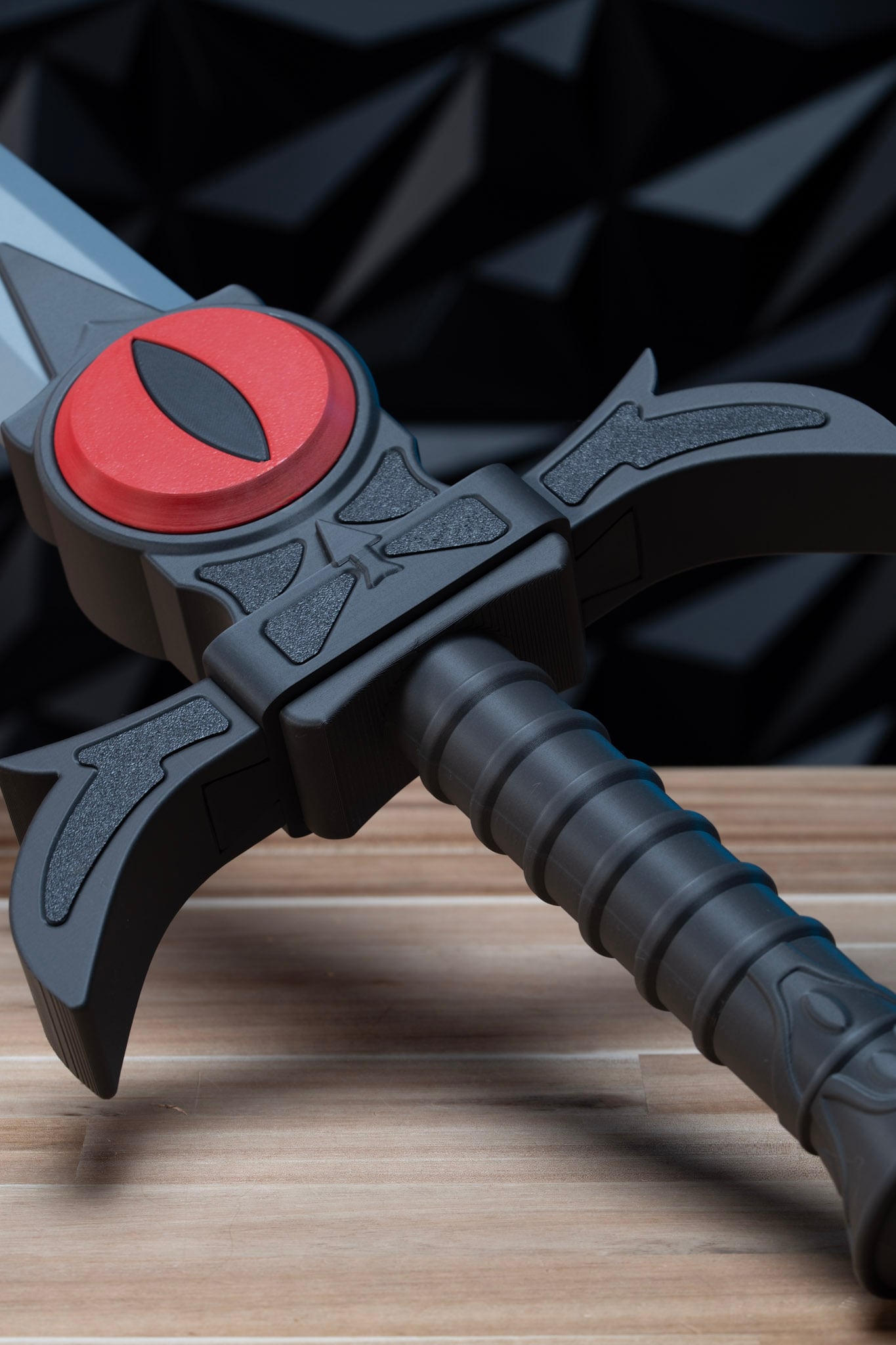 Sword of Omens Dagger cosplay prop, 3D printed, alternate angle