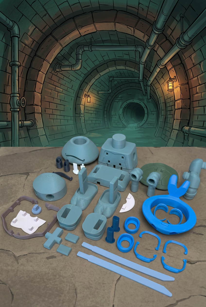 Leonardo kit parts