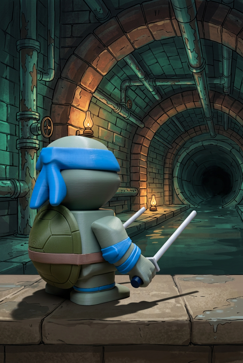Leonardo rear