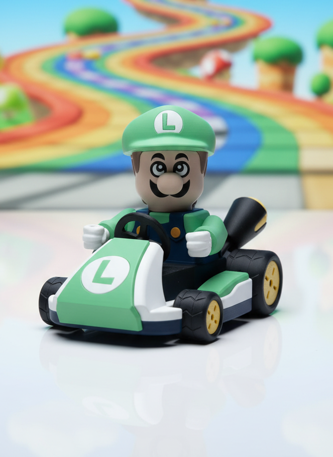 Mario Kart Luigi
