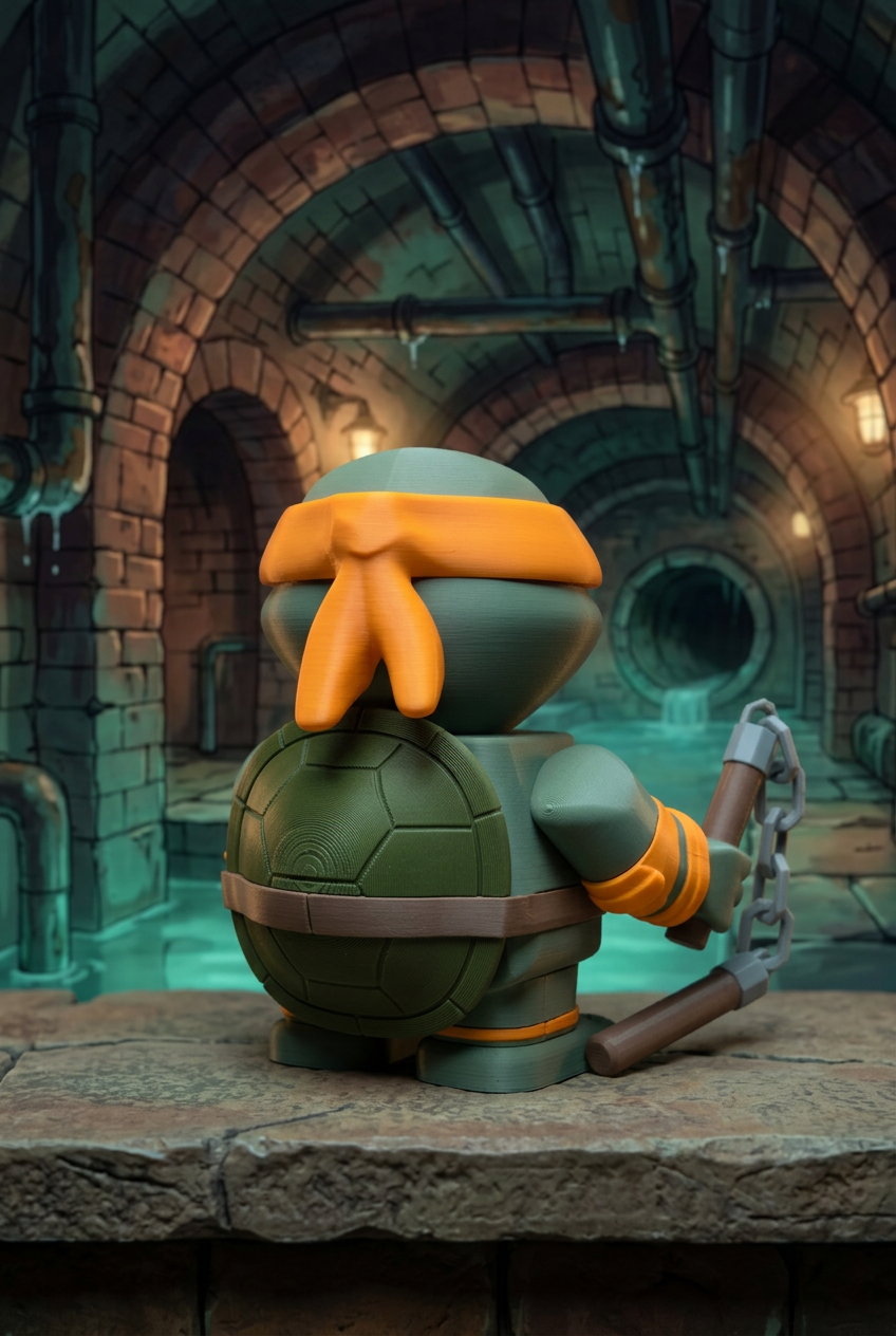 Michelangelo rear