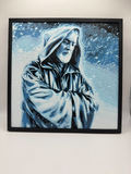 Obi-Wan Kenobi Hermit Star Wars layered 3D wall art panel