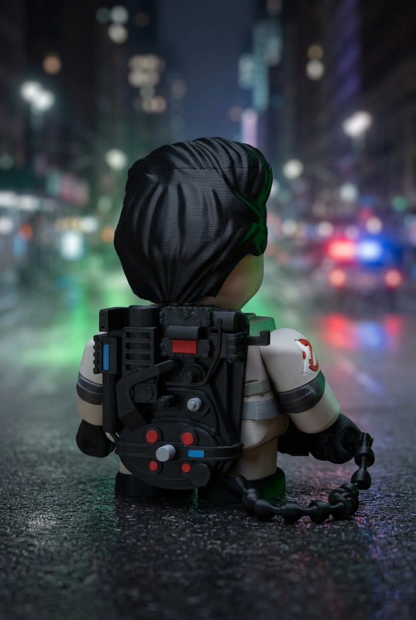 Peter Venkman rear background preview