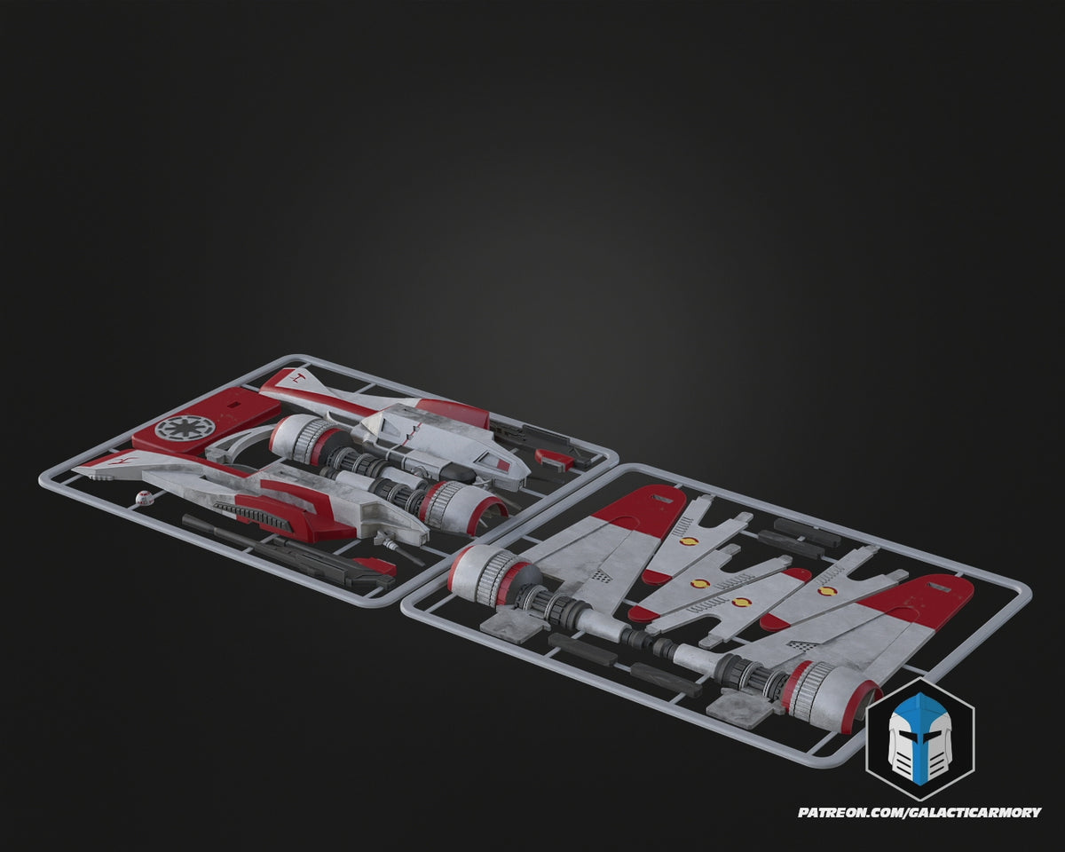 ARC-170 Kit Card – Star Wars Display Model