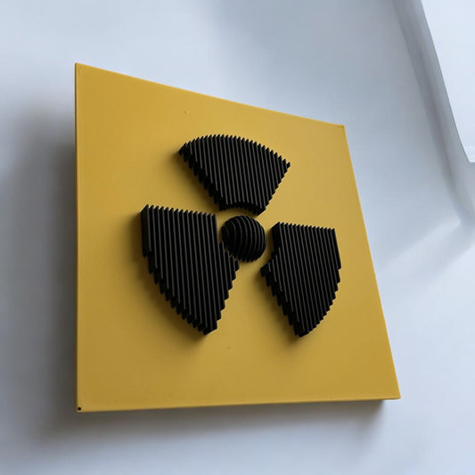 Sectional 3D Artwork - Radioactive