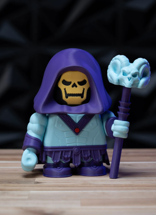 Chunky Skeletor – Masters of the Universe 3D Printed Figurine Kit | Sci-Fi Fan Gift | UK Made
