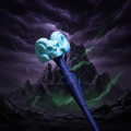 Skeletor Havoc Staff 3D printed prop