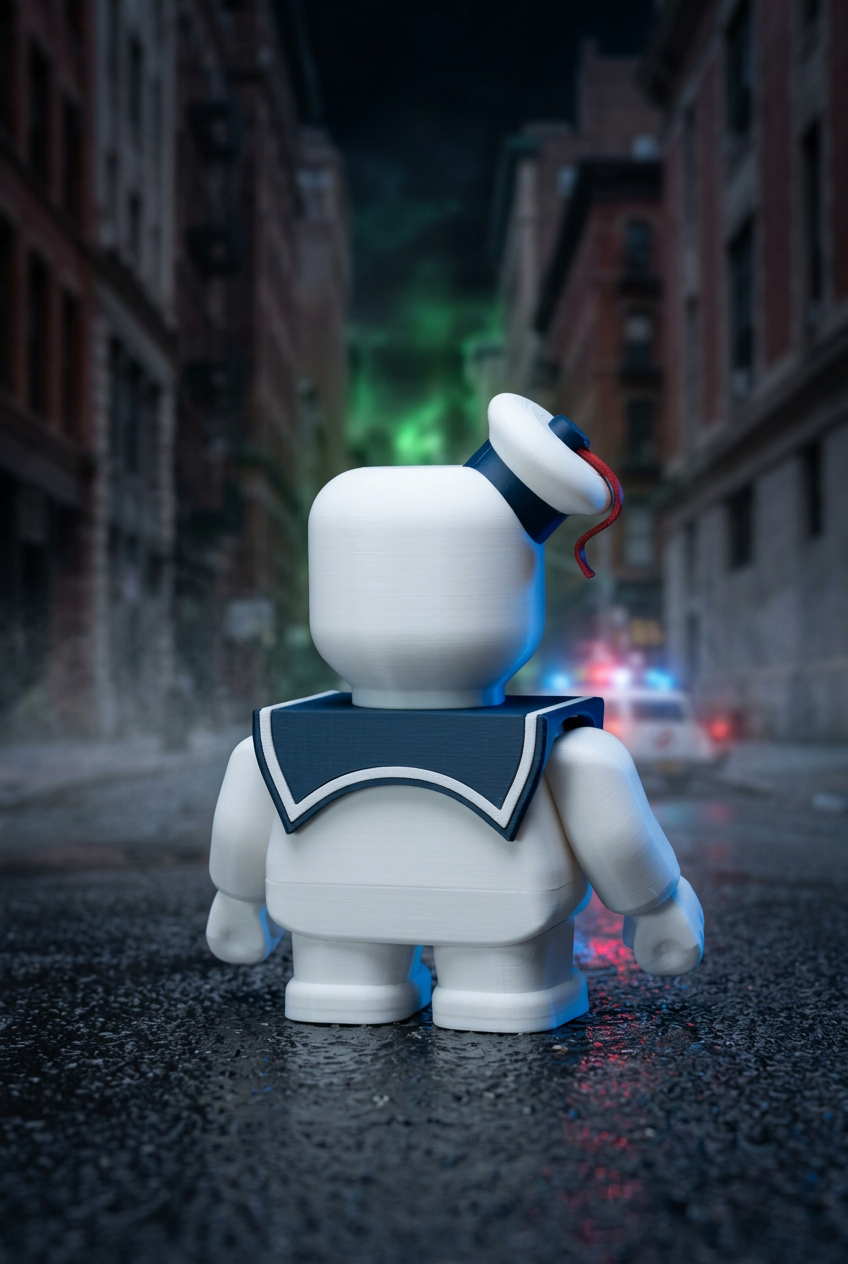 Stay Puft rear backdrop preview