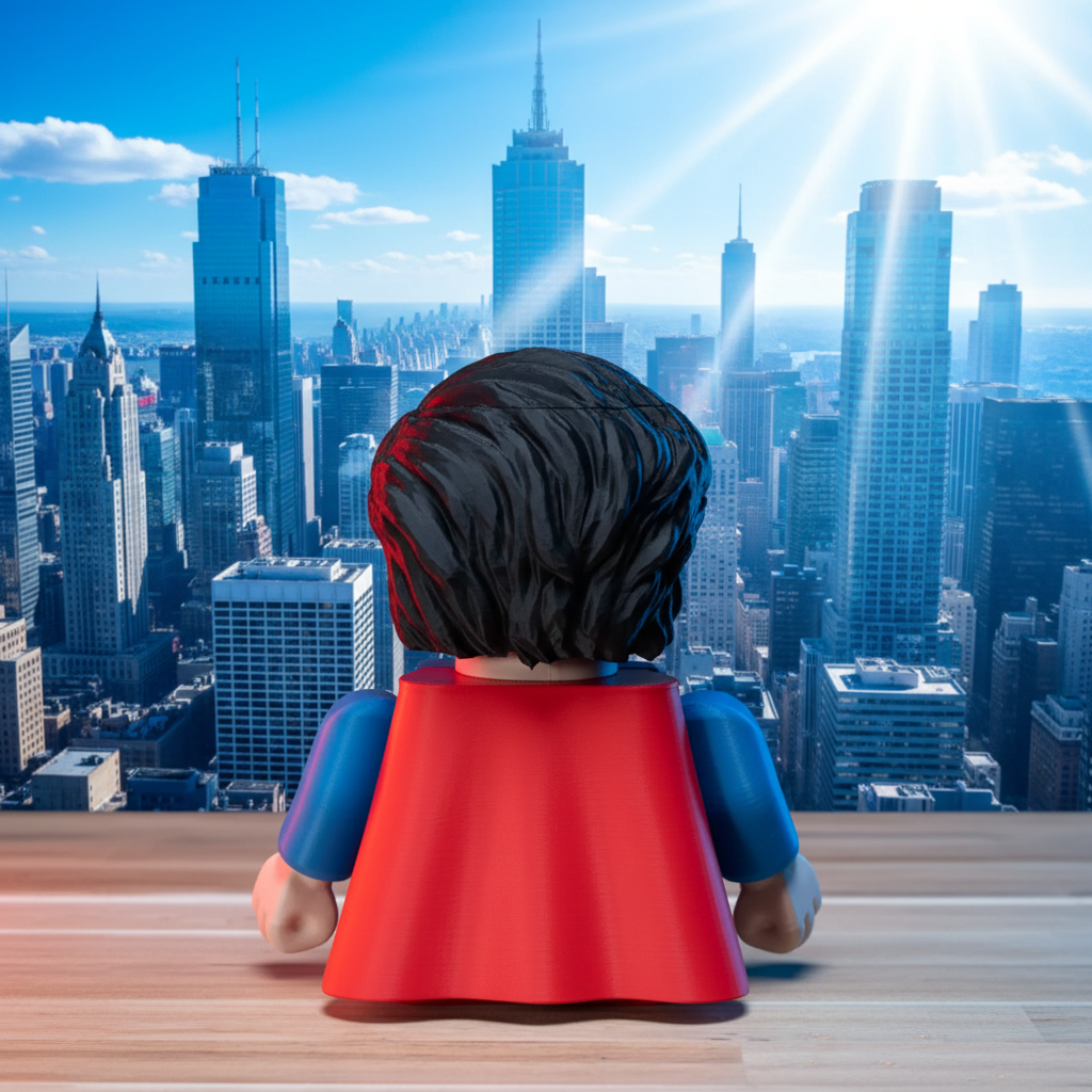 Superman – Metropolis Skyline