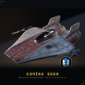 Coming soon — Tea Light A-Wing, a new Galactic Armoury design