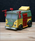 TMNT-inspired Party Wagon van 3D printed model kit, front view