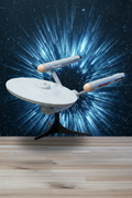 USS Enterprise – Warp Background Composite