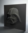 Sektionale 3D-Grafik - Darth Vader