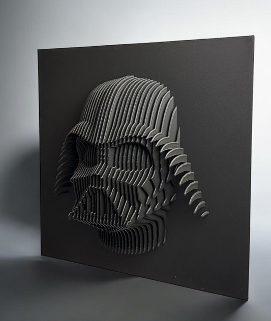 Darth Vader Sectional 3D Artwork