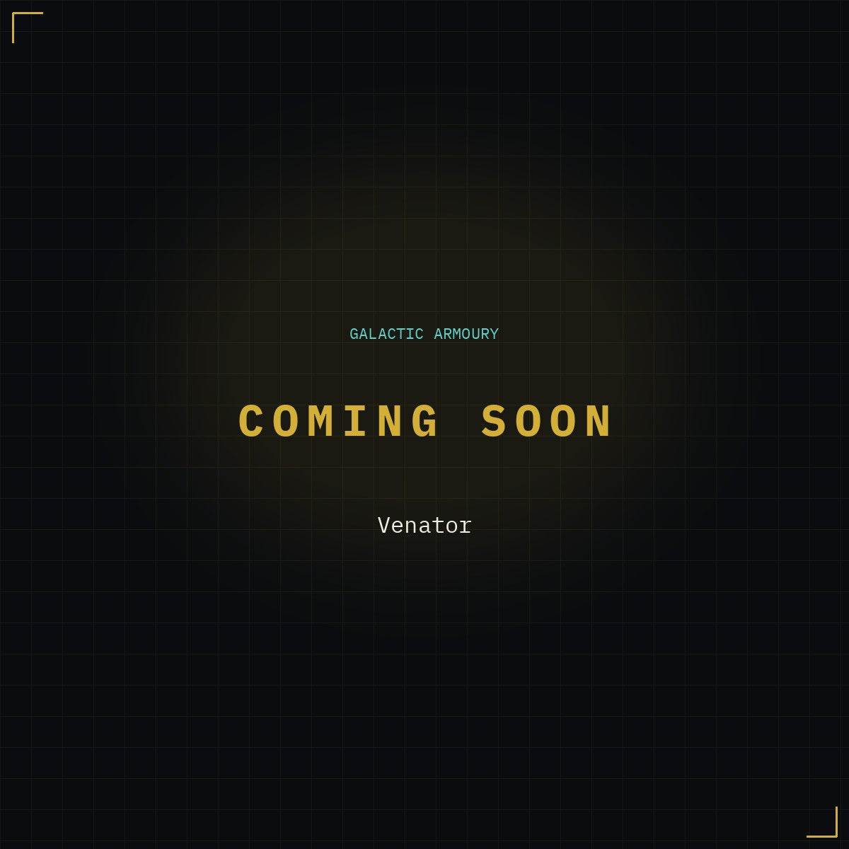 Coming soon — Venator, a new Galactic Armoury design